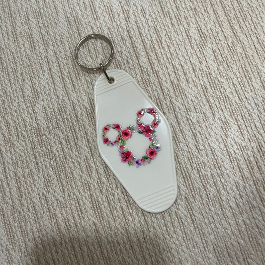 Minnie Flowers - Motel Keychain