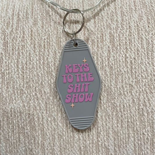 Shit Show - Motel Keychain