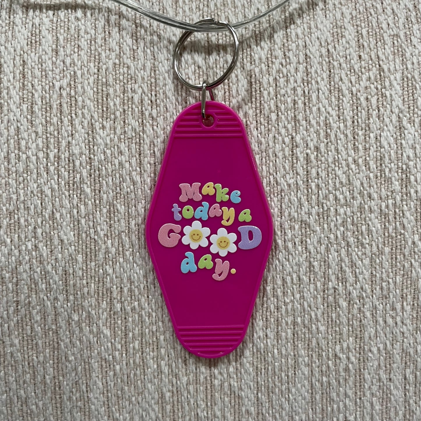 A Good Day - Motel Keychain