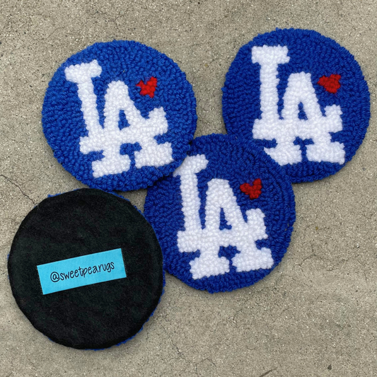 Blue LA Love - Red Heart