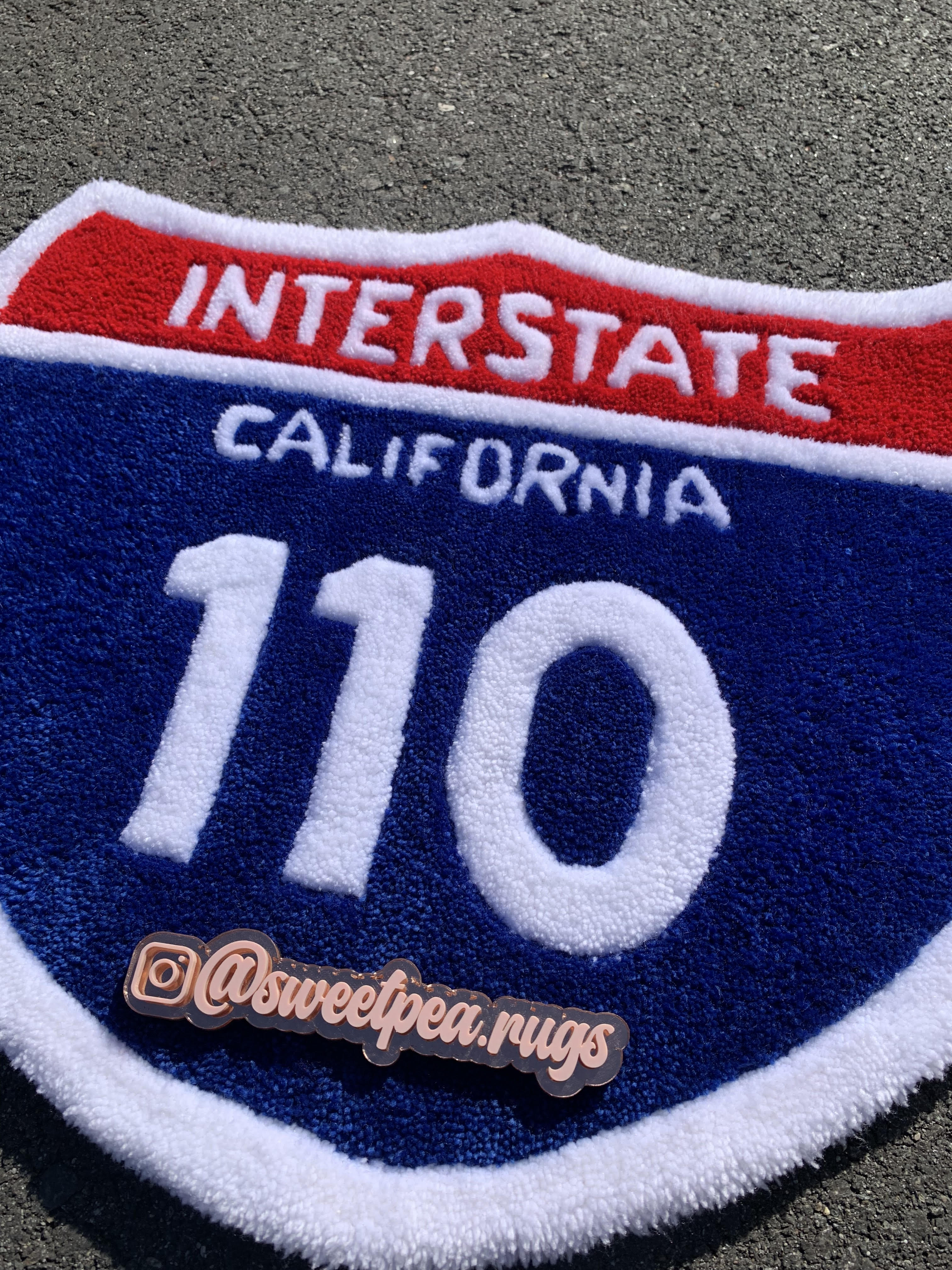 110 Fwy Sign