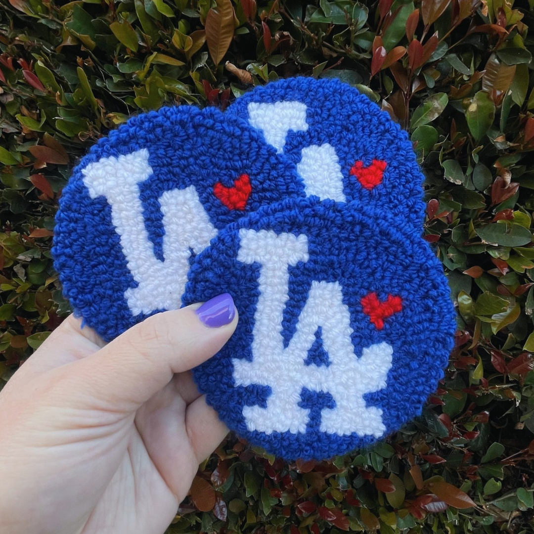 Blue LA Love - Red Heart