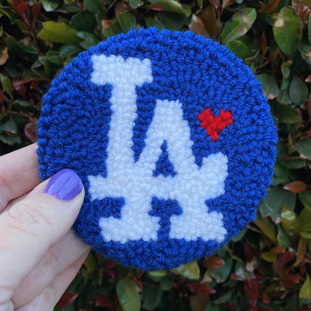 Blue LA Love - Red Heart