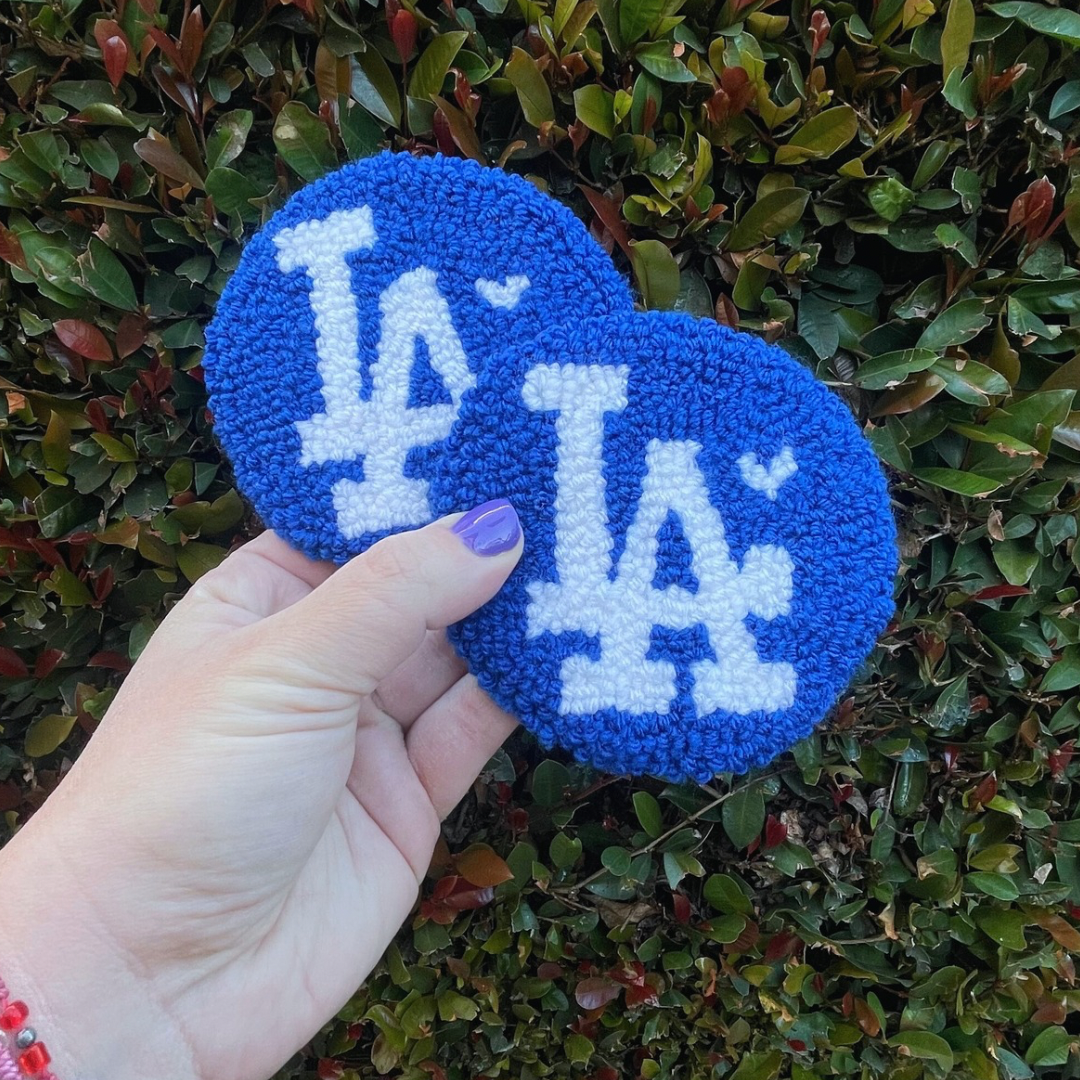 Blue LA Love - White Heart