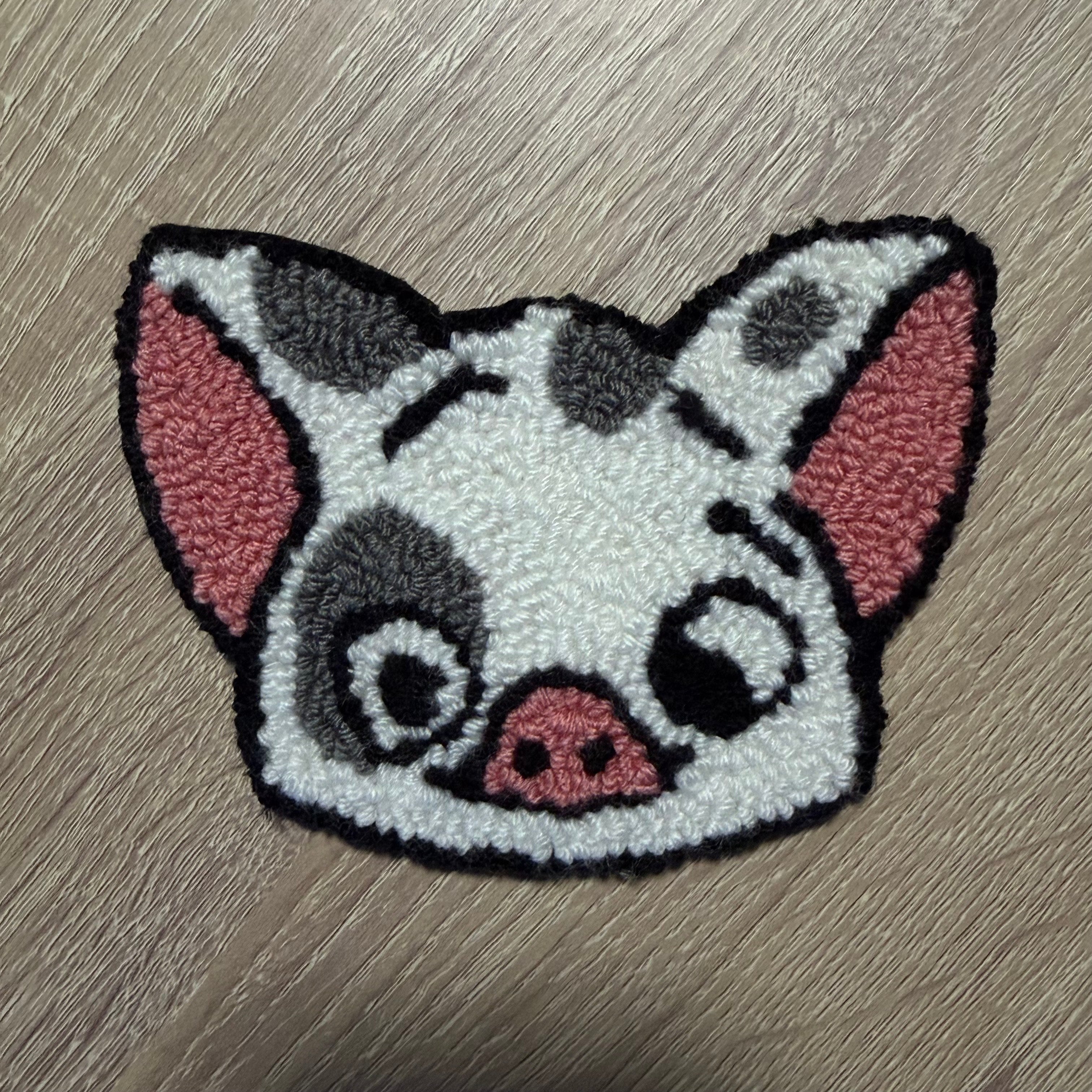 Cute Pig Mug Rug