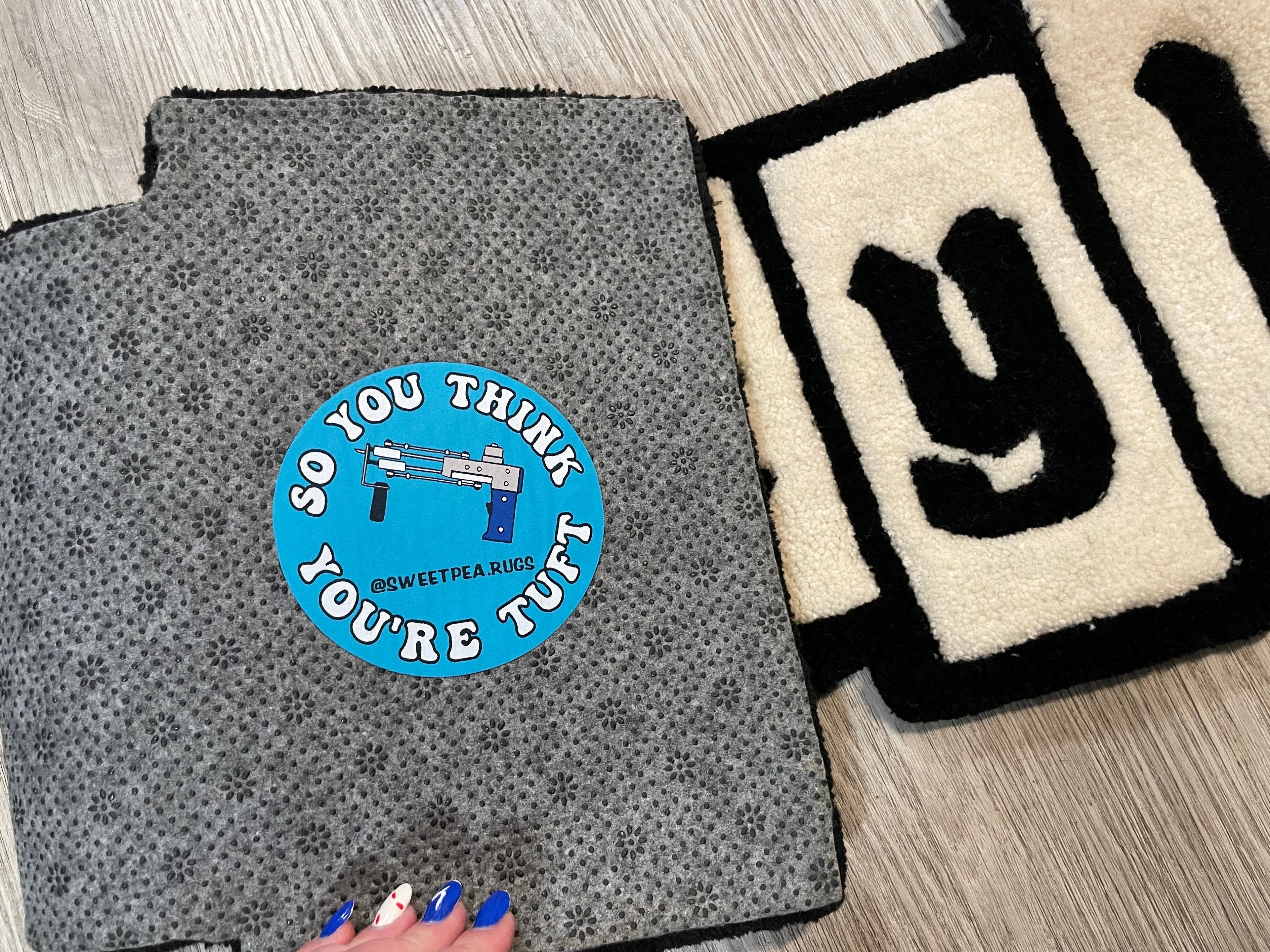 Retro Marquee Sign Rug