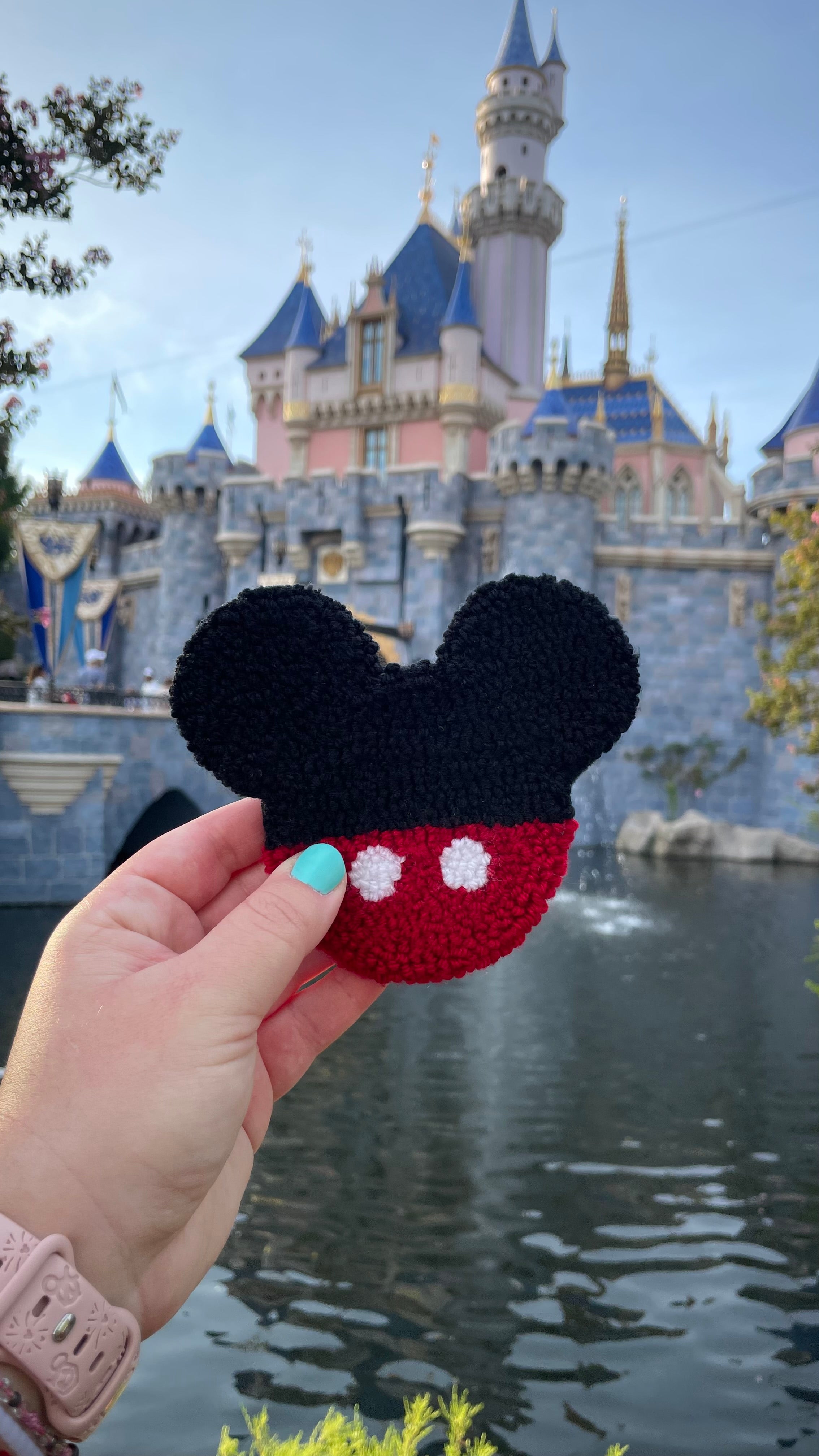 Classic Mouse Mug Rug