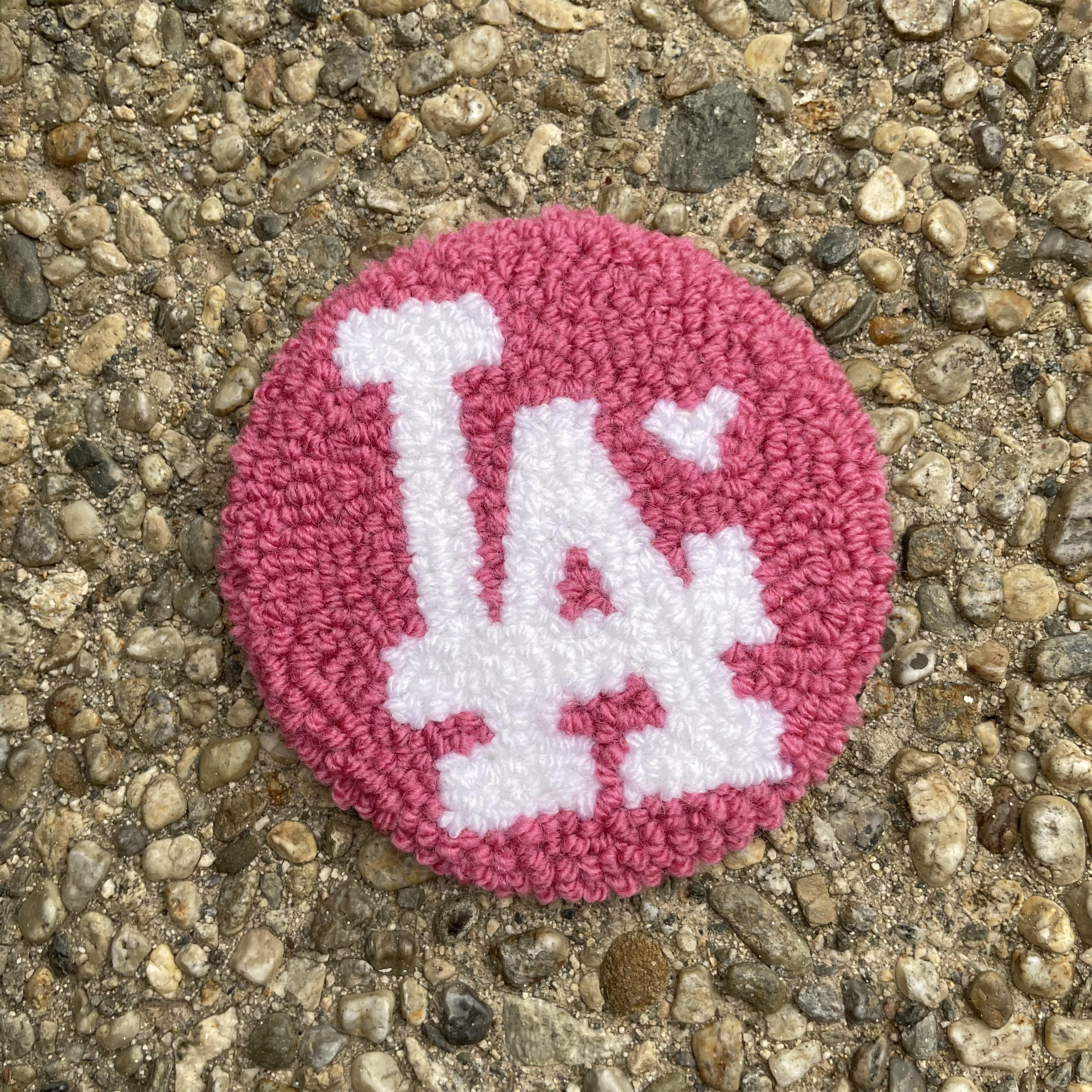 Pink LA Love - White Heart