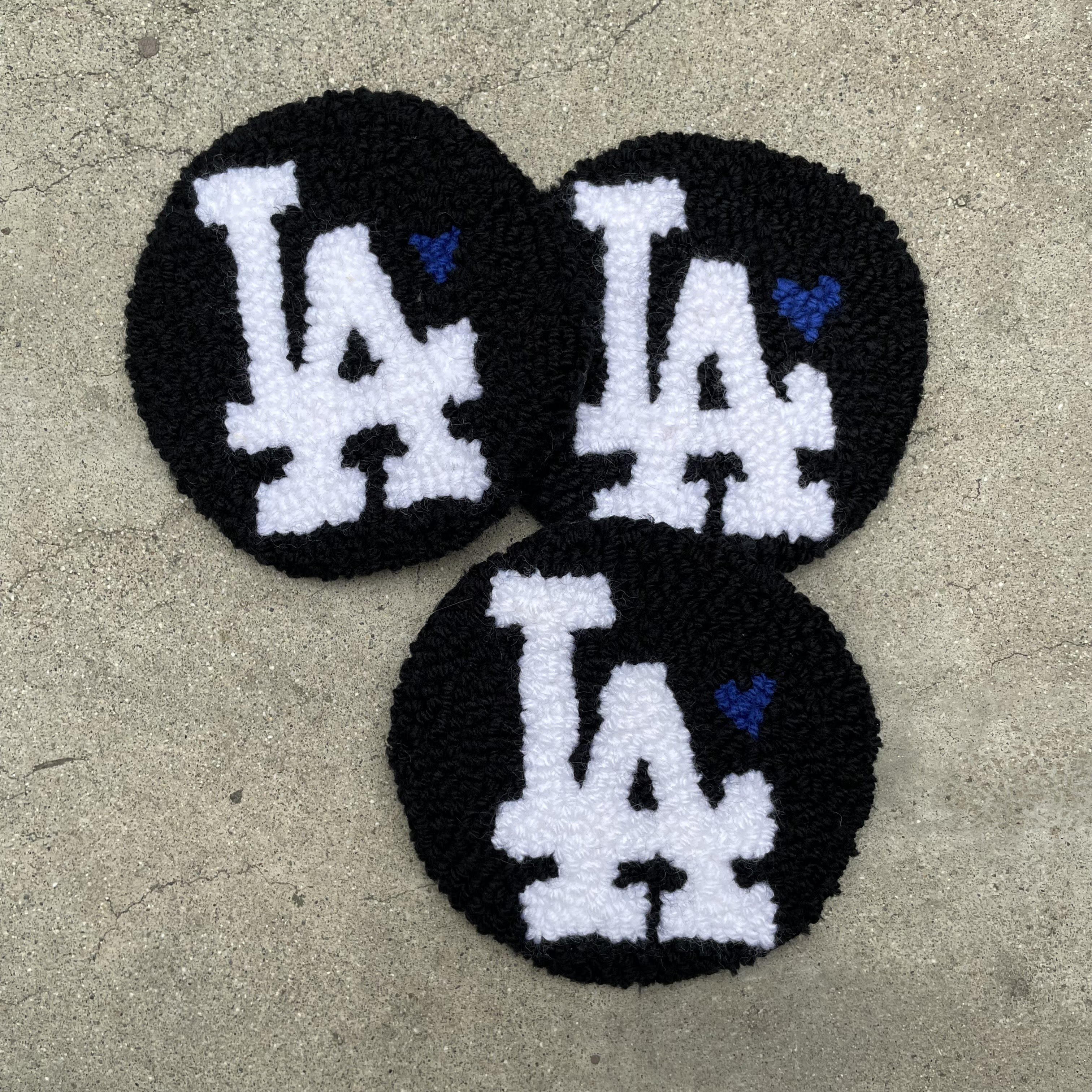 Black LA Love - Blue Heart