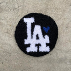 Black LA Love - Blue Heart