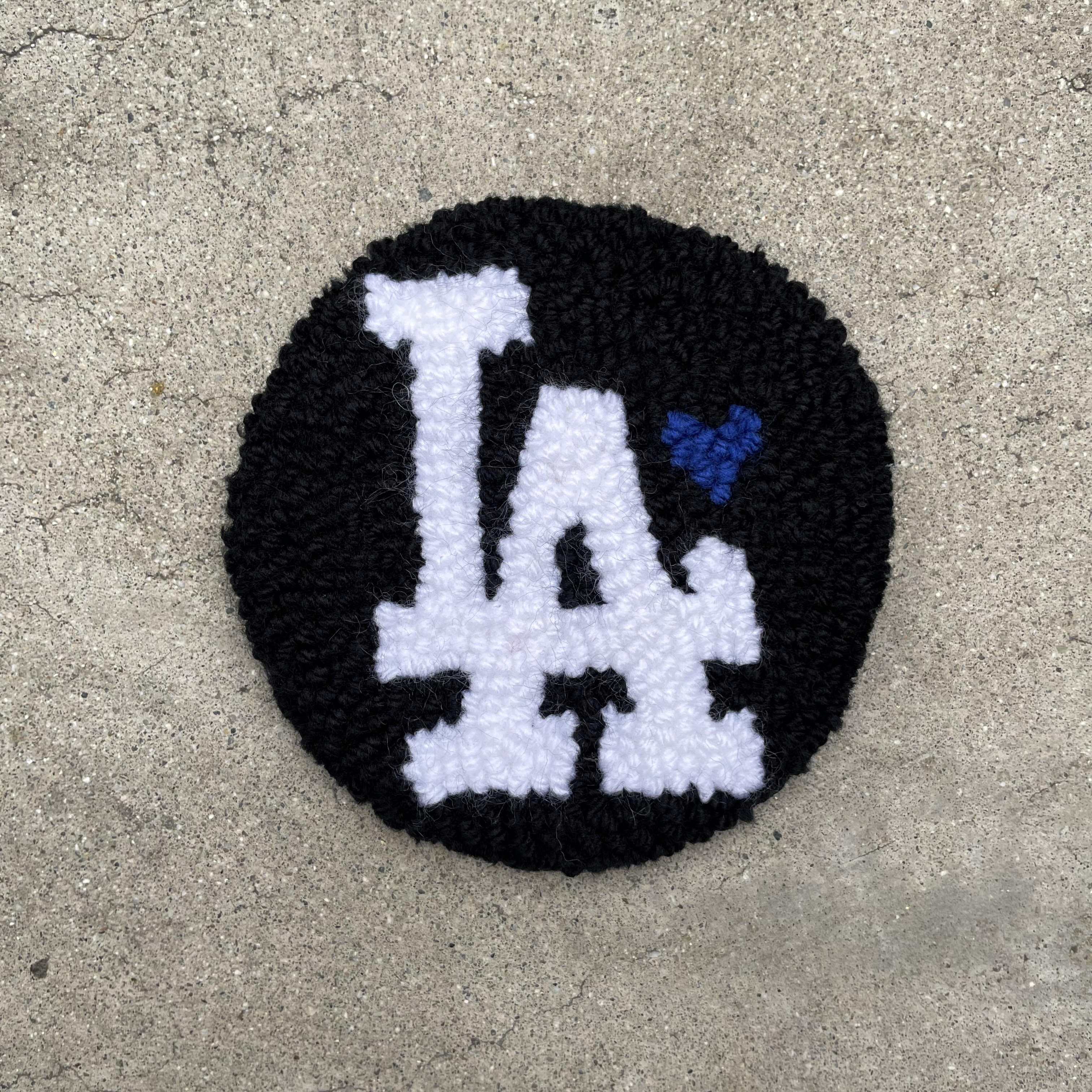 Black LA Love - Blue Heart